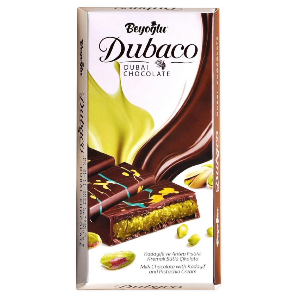 Dubaco Dubai Chocolate 200g