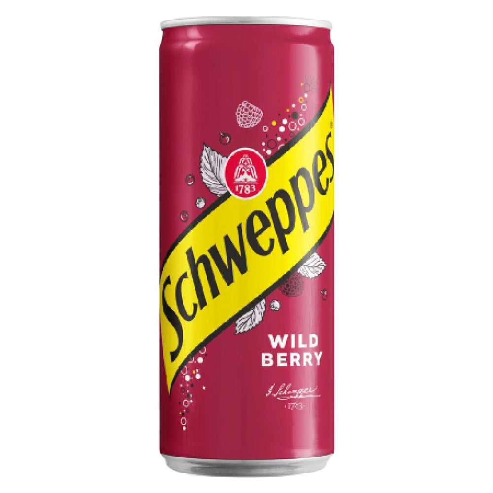 Schweppes Wild Berry Can 330ml