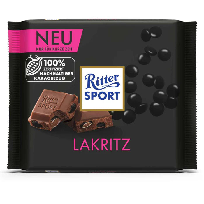 RITTER SPORT WITH LAKRIZ