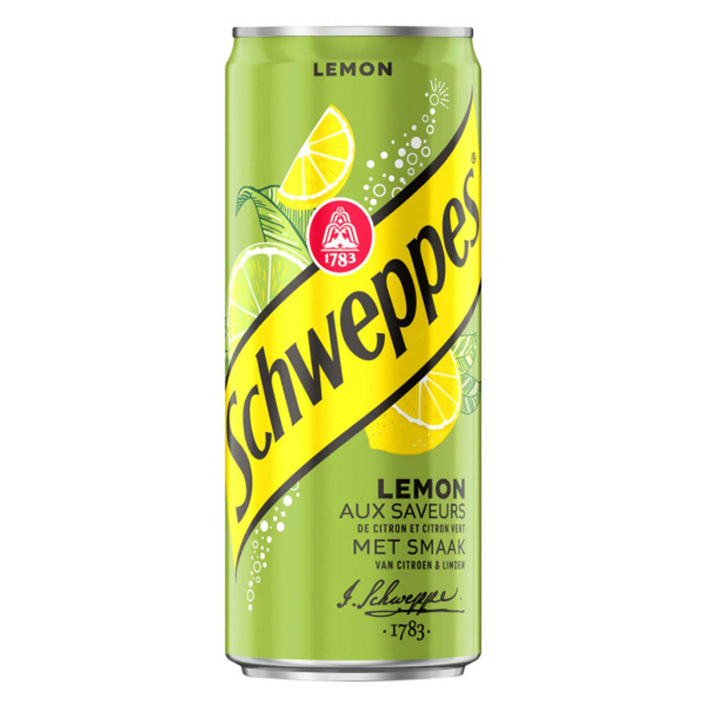 Schweppes Lemon Can 330ml