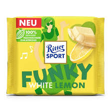 RITTER SPORT WHITE LEMON