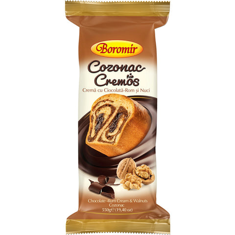 Boromir Cozonac w/Rum-Chocolate & Walnuts