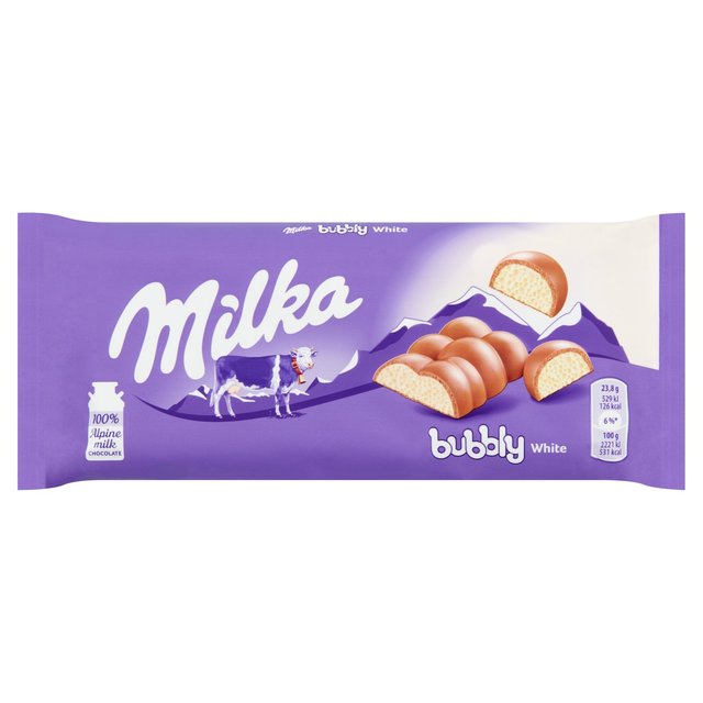 Milka BUBBLY WHITE 100G