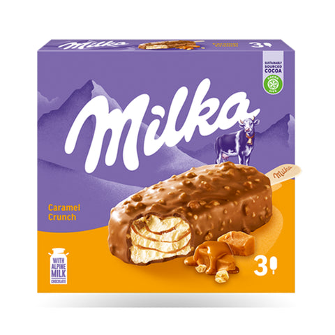 MILKA ICE CREAM "Crunchy Caramel ", GERMANY, 8*3X67G (Copy)