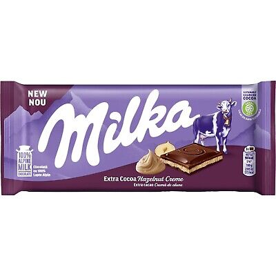 Milka DARK WITH HAZELNUTS CREAM