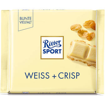 RITTER SPORT WHITE CRISP