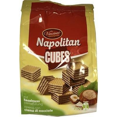 Vincinni Napolitan Cubes Hazelnut
