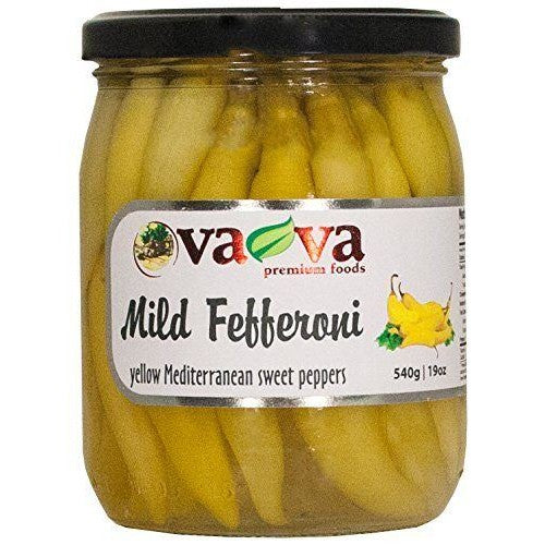 VAVA Mild Yellow Fefferoni 540g
