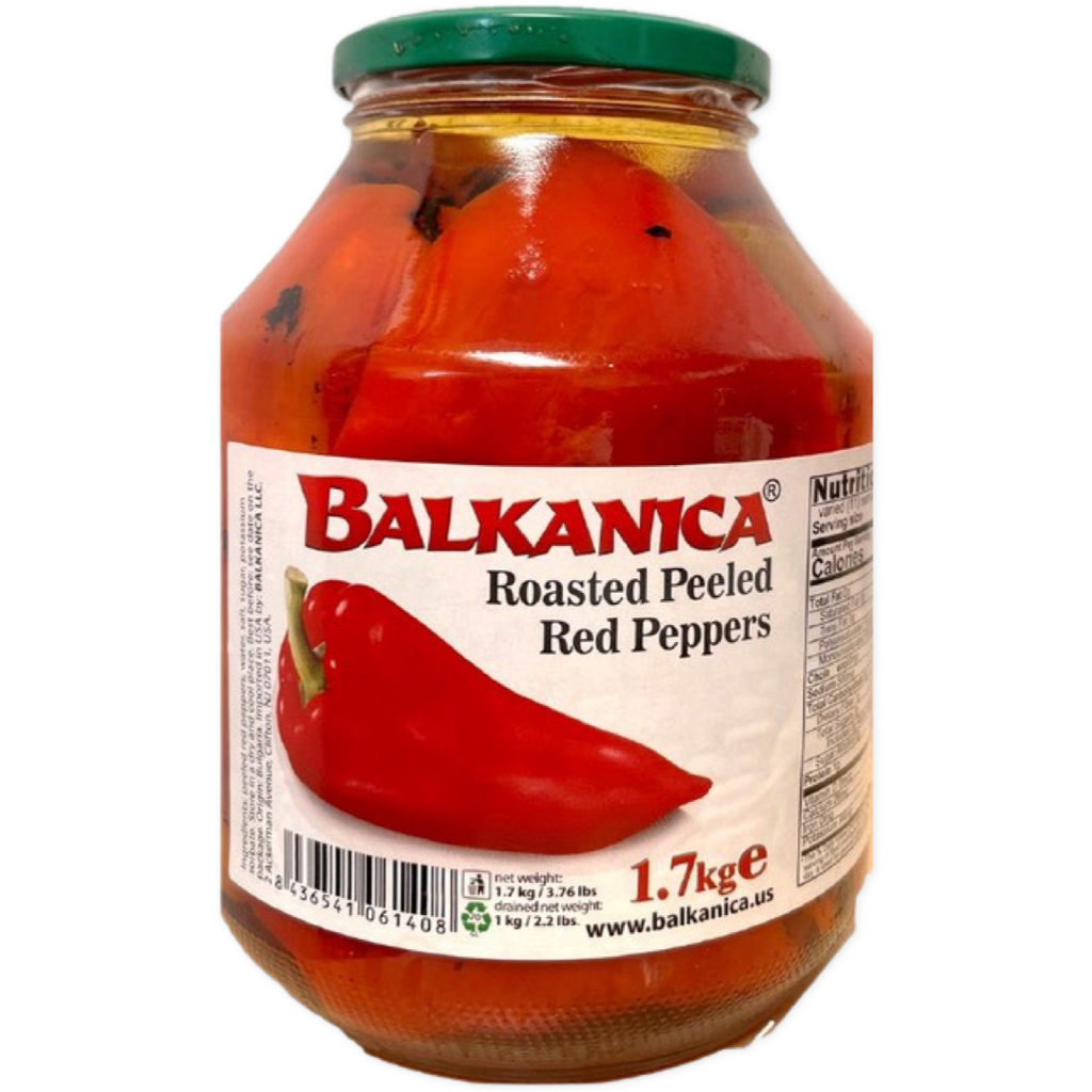 Balkanica Roasted Red Peppers 1700g