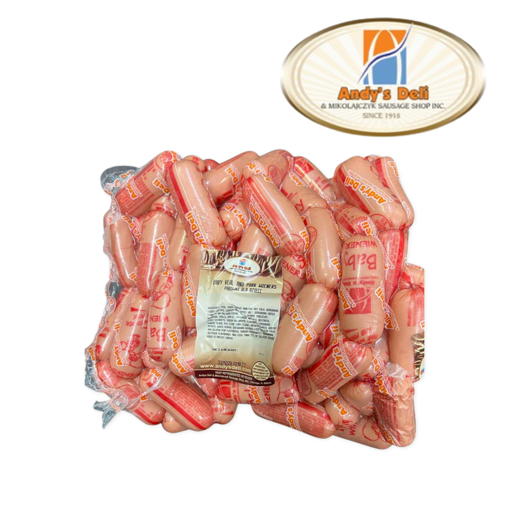 Andy's Deli Baby Veal & Pork Wieners/Parowki dla Dzieci #5375