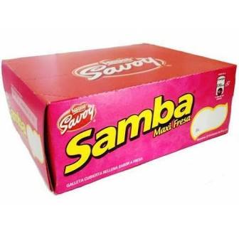 Nestle Savoy Samba Strawberry Wafer