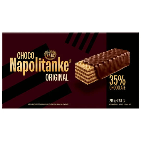 KRAS WAFERS NAPOLITANKE CHOCO COVERED (215G)