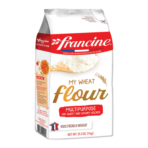 Francine Wheat  Flour 1kg (100% FRENCH WHEAT)
