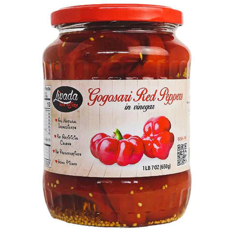 Livada Sliced Red Peppers (Gogosari)