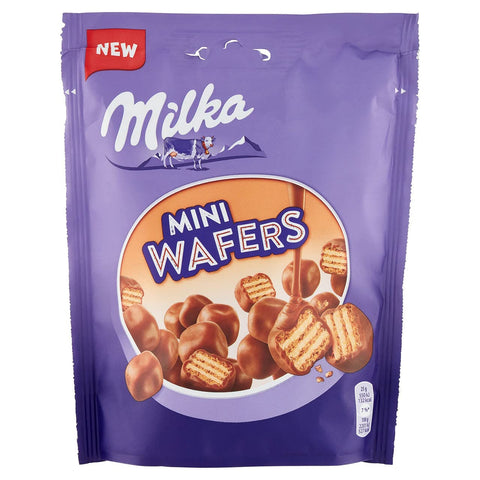 MILKA MINI CHOCO WAFER 110G