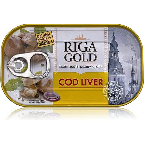 Riga Gold Cod Liver 121g