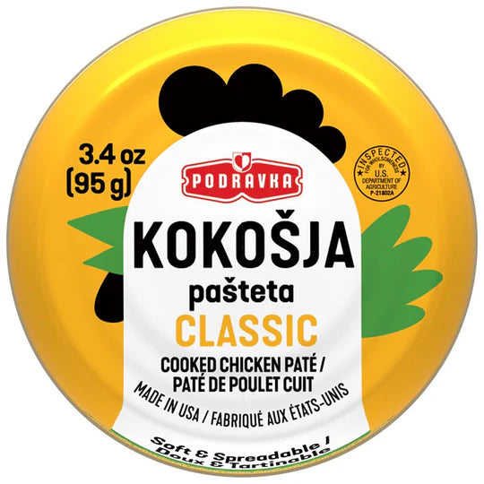 PODRAVKA CHICKEN PATE CLASSIC (95G)