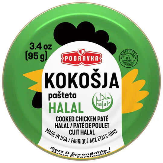 PODRAVKA CHICKEN PATE HALAL (95G)