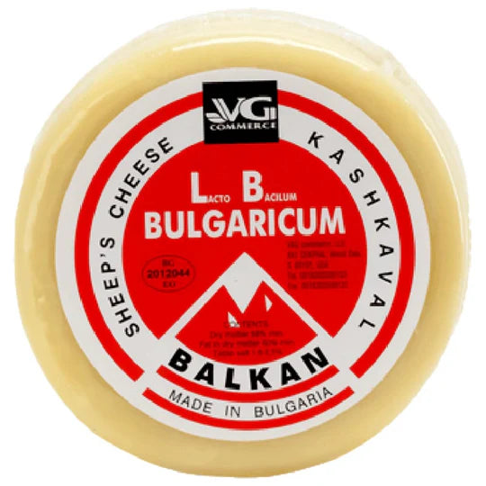 VG BULGARIAN SHEEP MILK CHEESE KASHKAVAL (500g) (PER/LB)