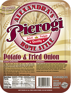 Alexandra Pierogi Potato & Fried Onion