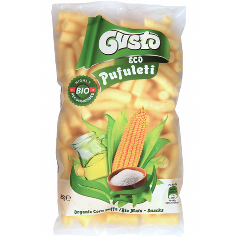 Pufuleti Gusto Organic  85g