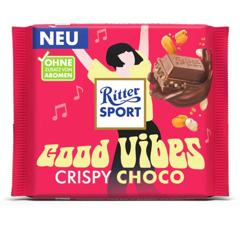RITTER SPORT GOOD VIPES CRISPY CHOCO