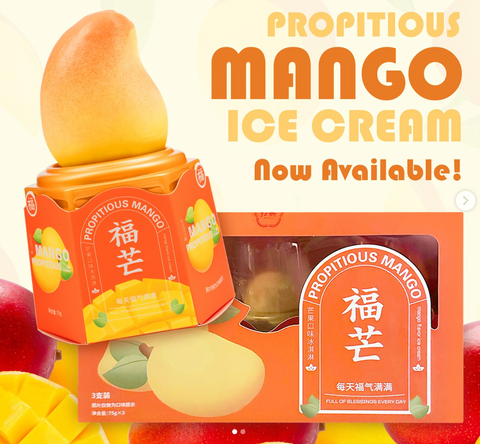 Propitious Mango Ice Cream 3x75g(225g)