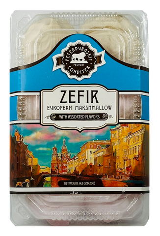 PETERBURGSKIY CONDITER FACTORY ZEFIR ''ASSORTED'', Z10, RUSSIA, 12/310g