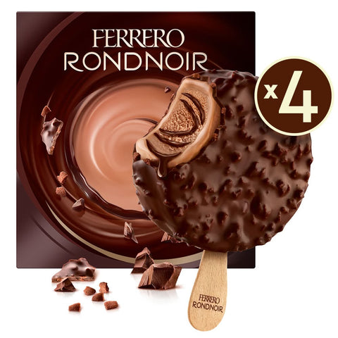 FERRERO ROCHER ICE CREAM "RONDNOIR",  7*4X50G