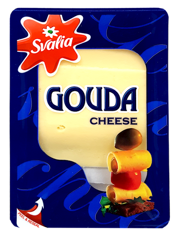 SVALIA CHEESE "GOUDA" SLICED, LITHUANIA, 18*150G