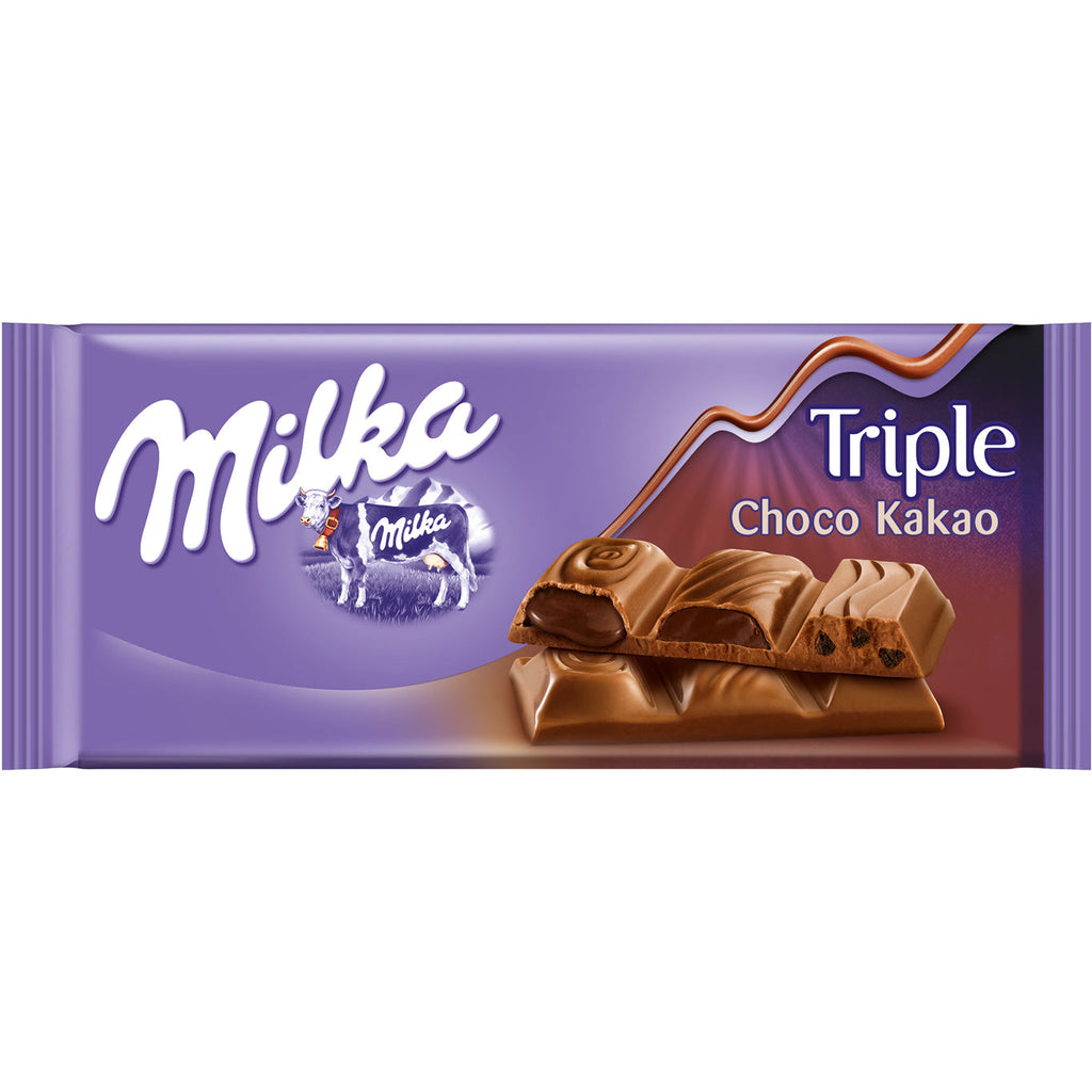 Milka TRIPLE CHOCOLATE 90G