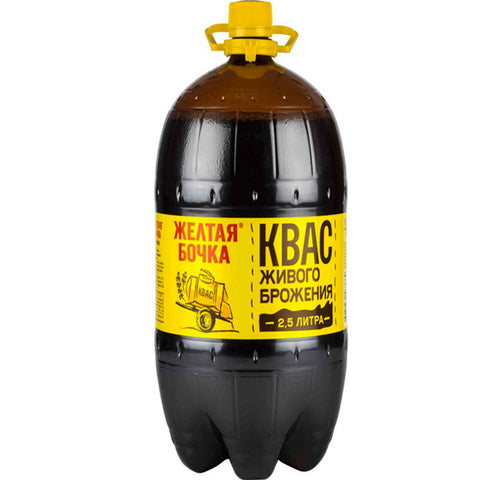 YELLOW BARREL KVAS Unfiltered 1.5L