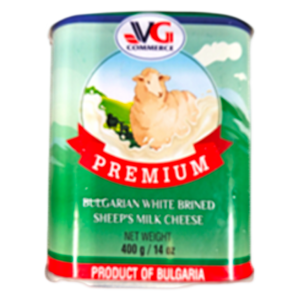 VG BULGARIAN PREMIUM SHEEP CHEESE (TIN) 400G