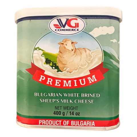 VG BULGARIAN PREMIUM SHEEP CHEESE (TIN) 400G