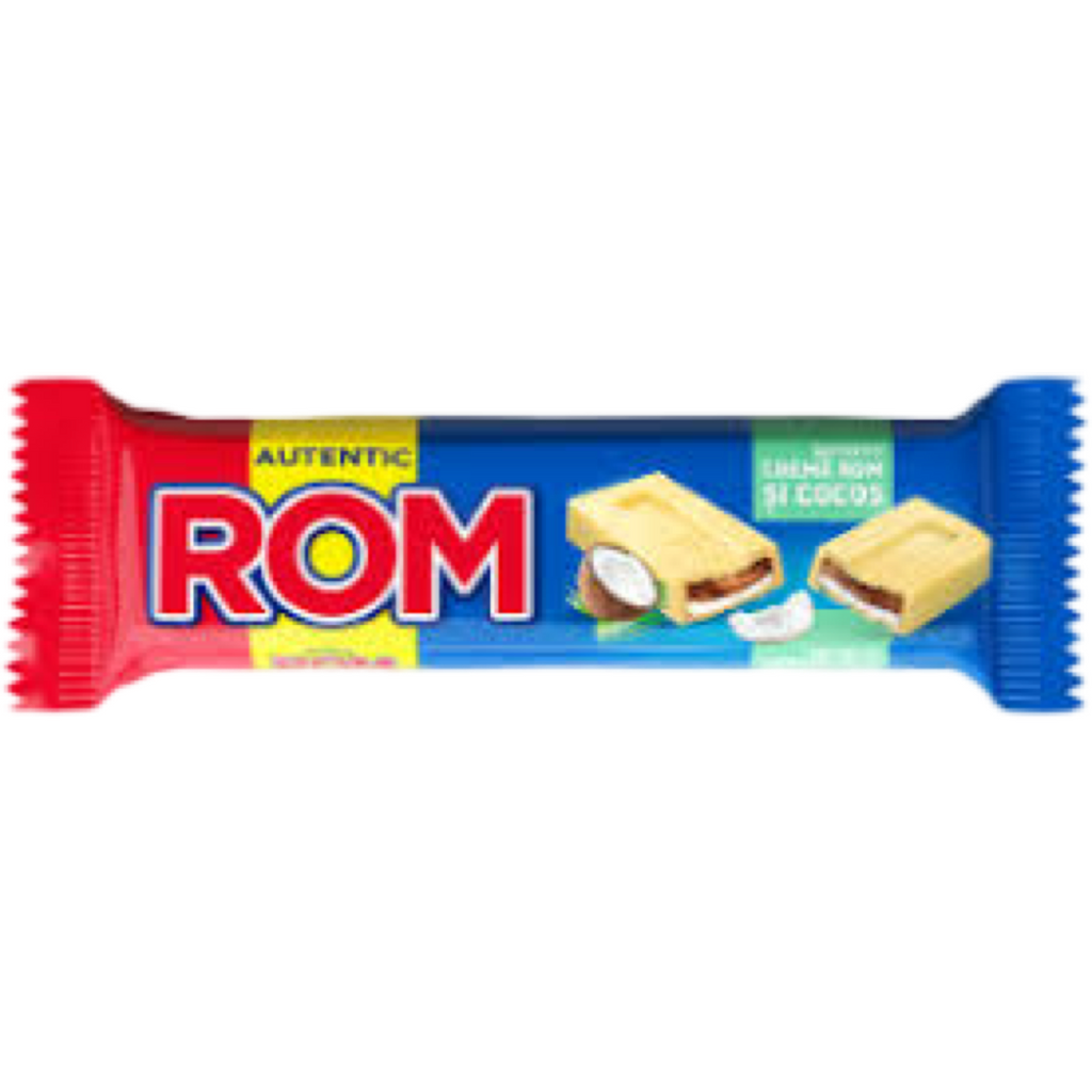 Rom White Chocolate & Cocos 50g