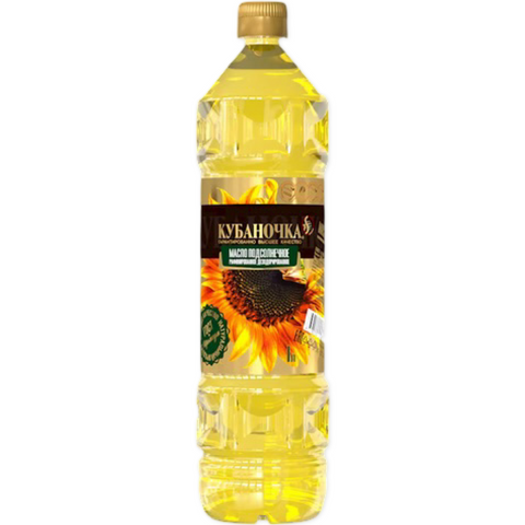 KUBANOCHKA SUNFLOWER OIL REFINED, RUSIA, 15*1L