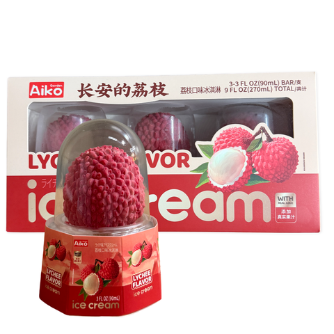 Aiko Lychee  Ice Cream  24x75g