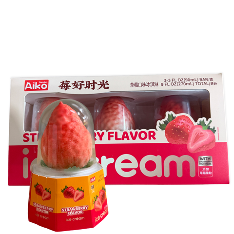 Aiko Strawberry  Ice Cream  24x75g