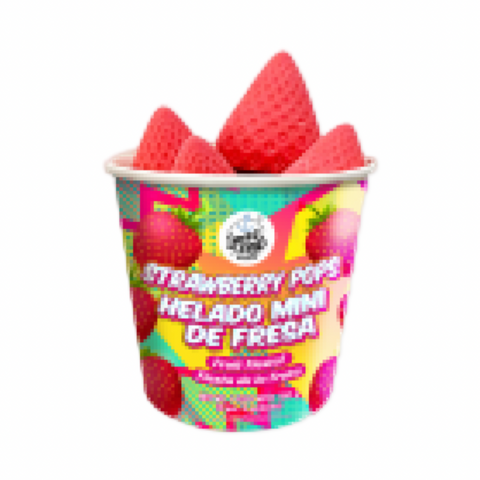 Strawberry  Pops Ice Cream  12x180g