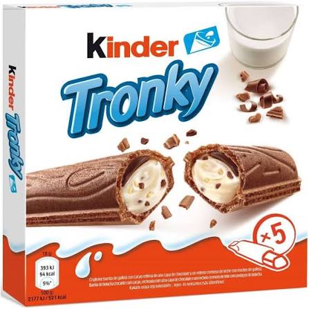 Ferrero Kinder Tronky Creamy Chocolate Wafer 5pack