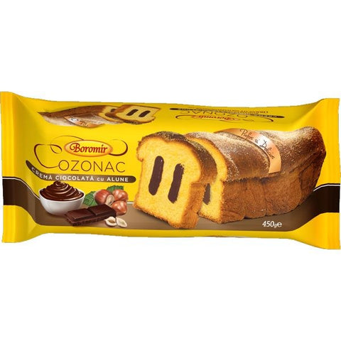 Boromir Cozonac with Chocolate and Hazelnuts