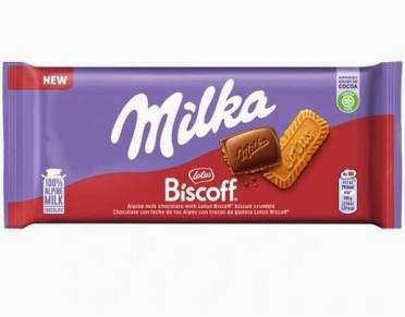 Milka BISCOFF  90G