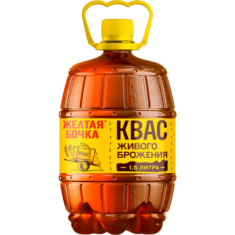 YELLOW BARREL KVAS 1.5L