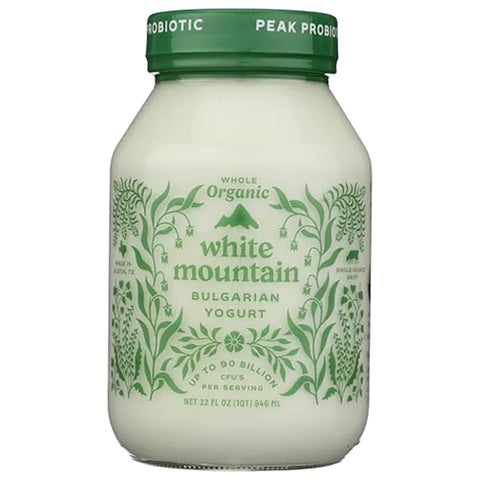 White Mountine Bulgarian Yogurt Whole Milk Organic