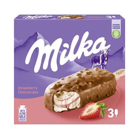 MILKA ICE CREAM "Strawberry Cheesecake", GERMANY, 8*3X67G (Copy)