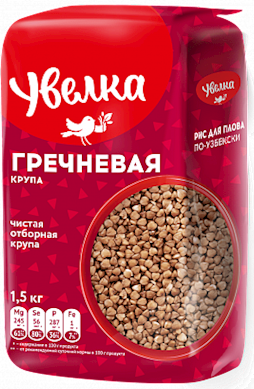 UVELKA BUCKWHEAT EXTRA 1.5KG