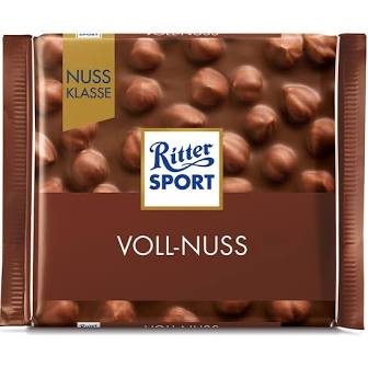 RITTER SPORT VOLL NUSS / WHOLE NUTS