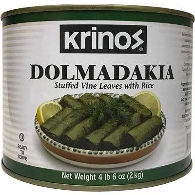 KRINOS GRAPE LEAVES STUFFED W/RICE (DOLMADAKIA W/RICE)