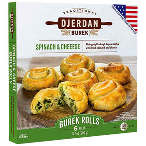Djerdan Burek with Spinach and Cheese  6 Rolls