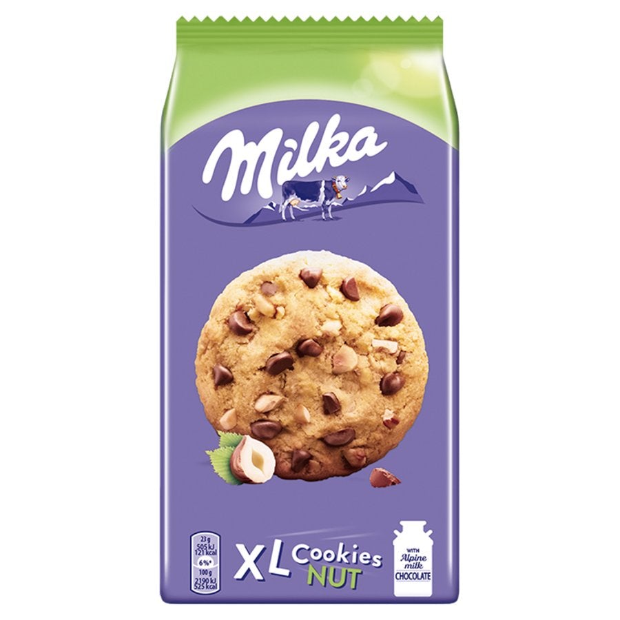 MILKA CHOCO AND HAZELNUTS Cookies  XL